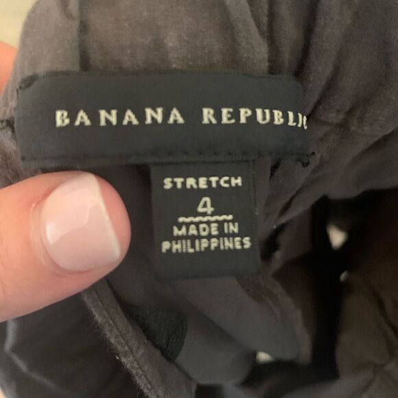 Banana Republic Gray Paper Bag Skirt size 4 - Picture 2 of 4